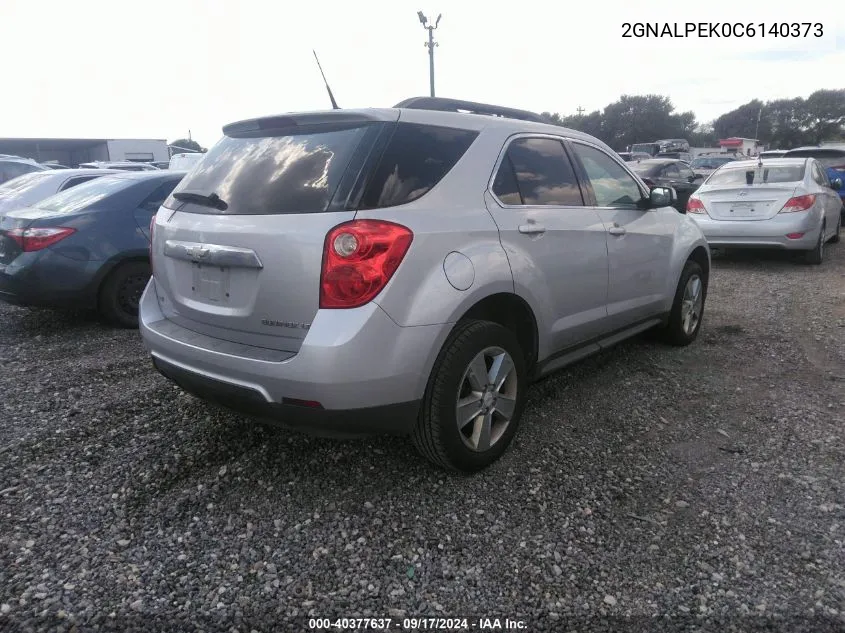 2GNALPEK0C6140373 2012 Chevrolet Equinox 2Lt