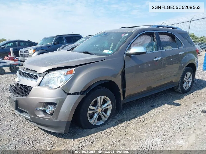 2012 Chevrolet Equinox Ltz VIN: 2GNFLGE56C6208563 Lot: 40380958