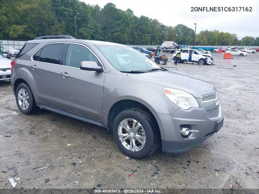 2GNFLNE51C6317162 2012 Chevrolet Equinox 2Lt