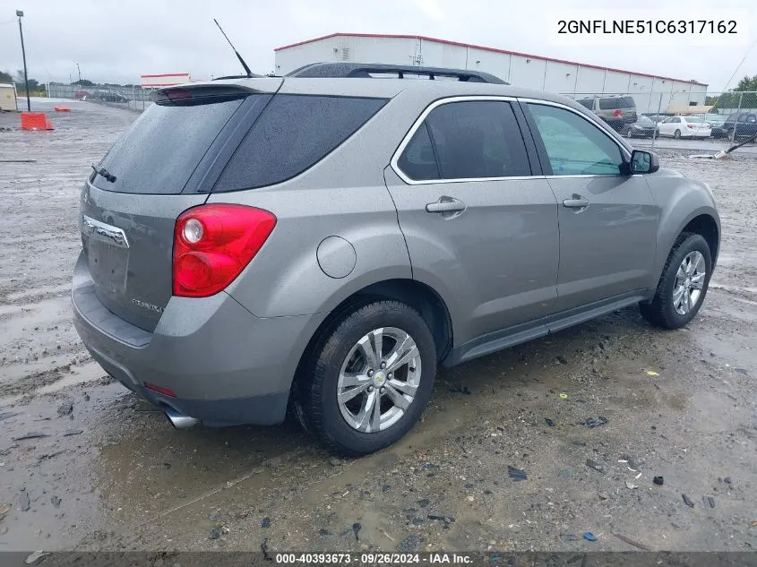 2012 Chevrolet Equinox 2Lt VIN: 2GNFLNE51C6317162 Lot: 40393673