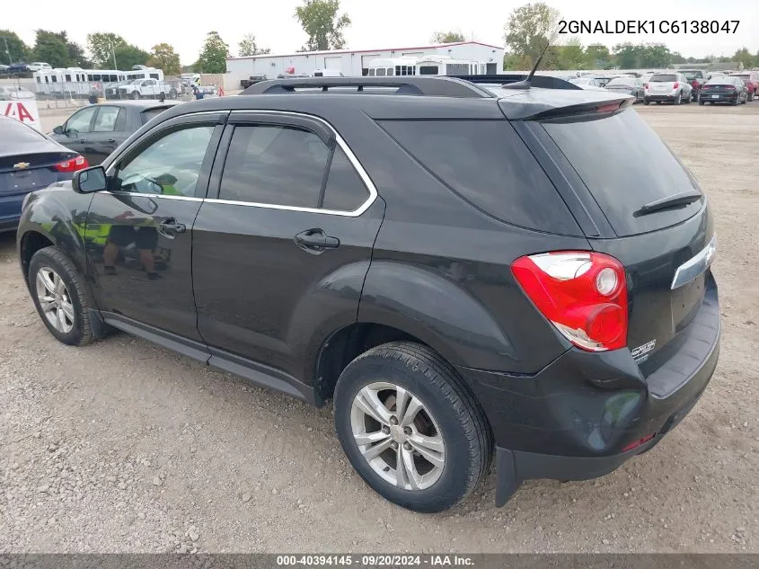 2GNALDEK1C6138047 2012 Chevrolet Equinox 1Lt