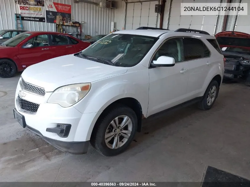 2GNALDEK6C1244104 2012 Chevrolet Equinox Lt