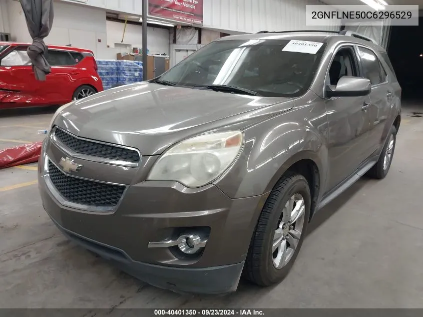 2012 Chevrolet Equinox 2Lt VIN: 2GNFLNE50C6296529 Lot: 40401350