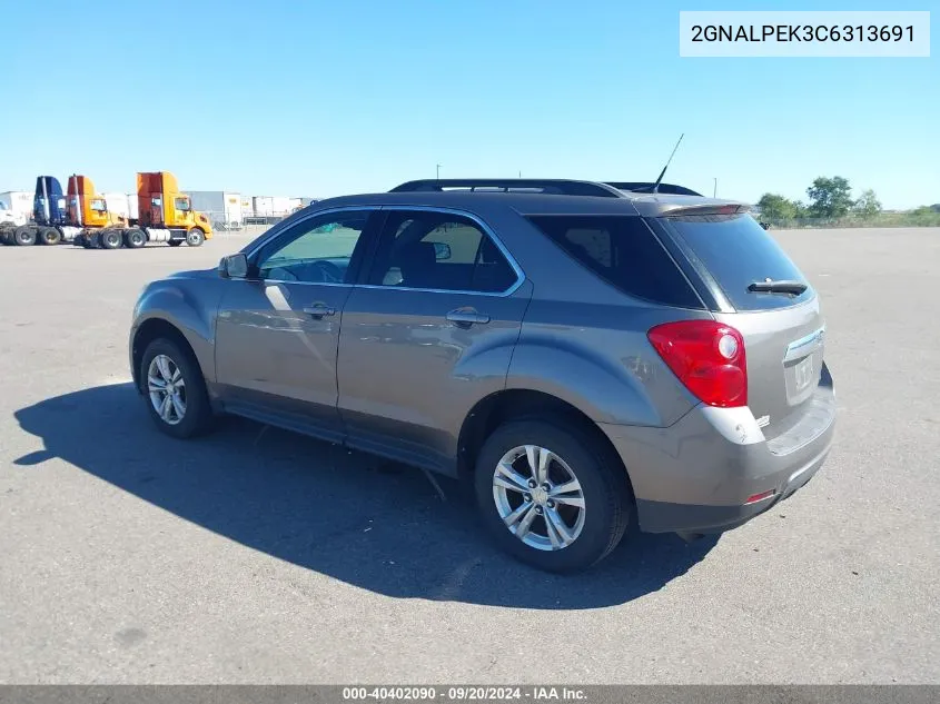 2GNALPEK3C6313691 2012 Chevrolet Equinox 2Lt