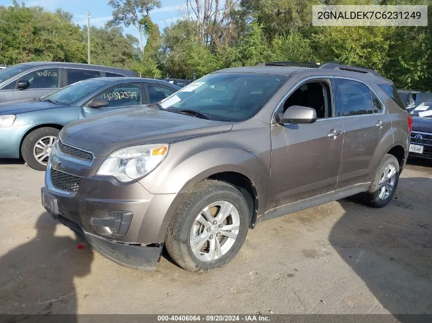 2GNALDEK7C6231249 2012 Chevrolet Equinox 1Lt