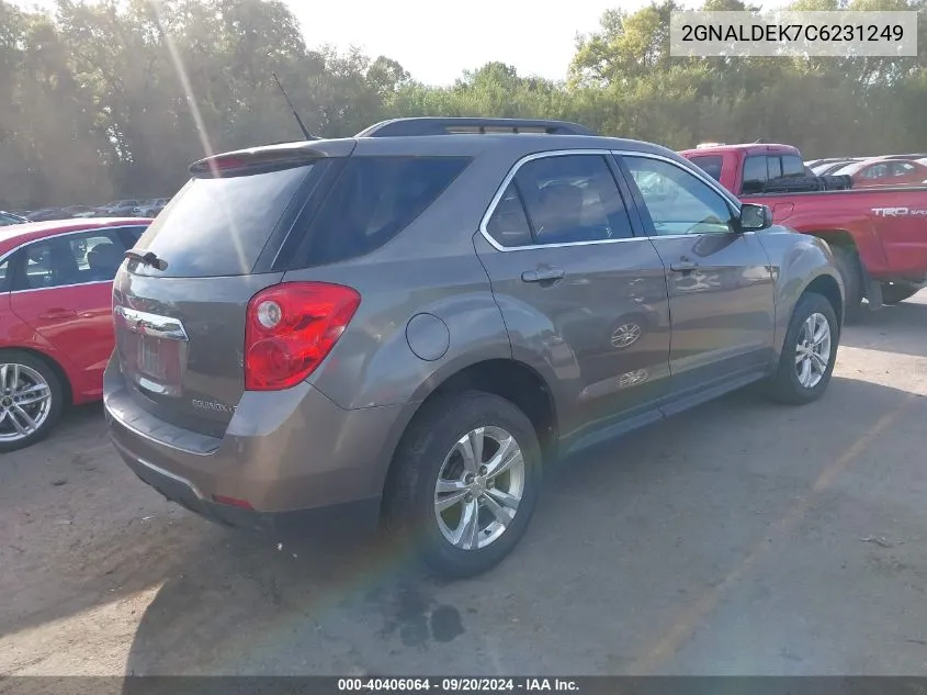 2GNALDEK7C6231249 2012 Chevrolet Equinox 1Lt