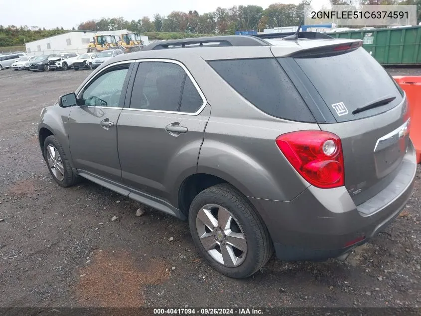 2GNFLEE51C6374591 2012 Chevrolet Equinox 1Lt