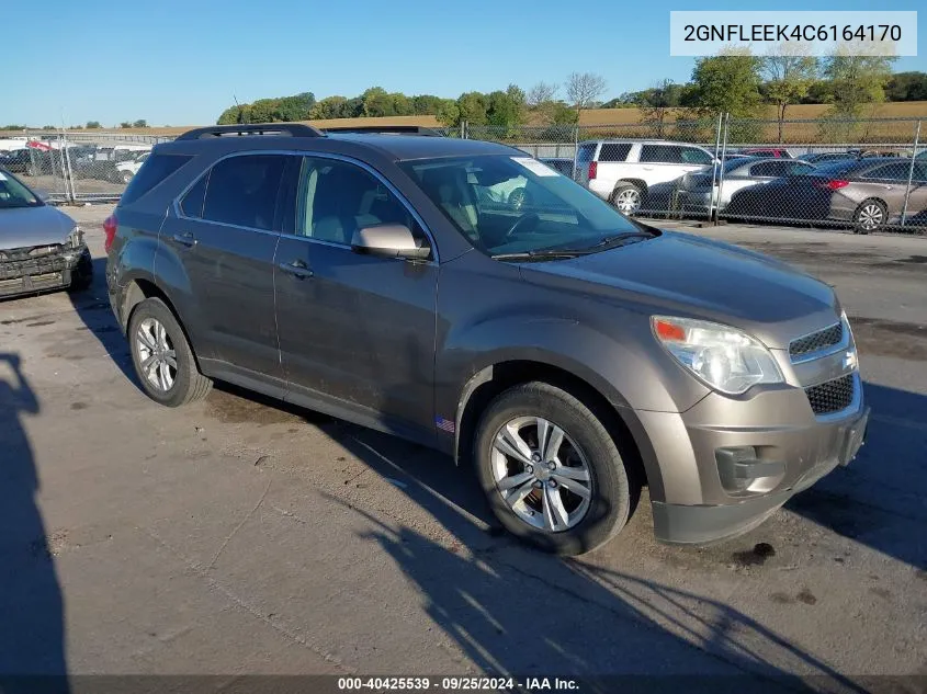 2GNFLEEK4C6164170 2012 Chevrolet Equinox 1Lt