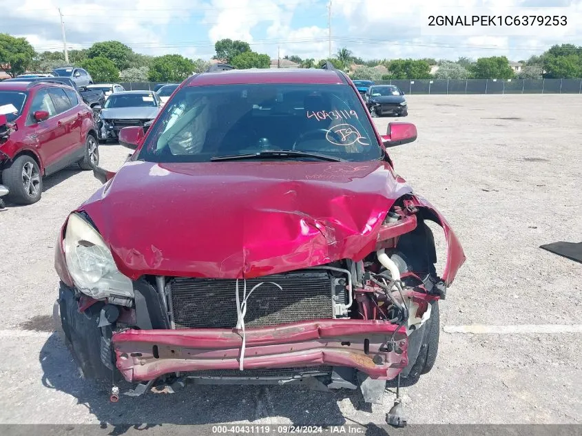 2GNALPEK1C6379253 2012 Chevrolet Equinox 2Lt