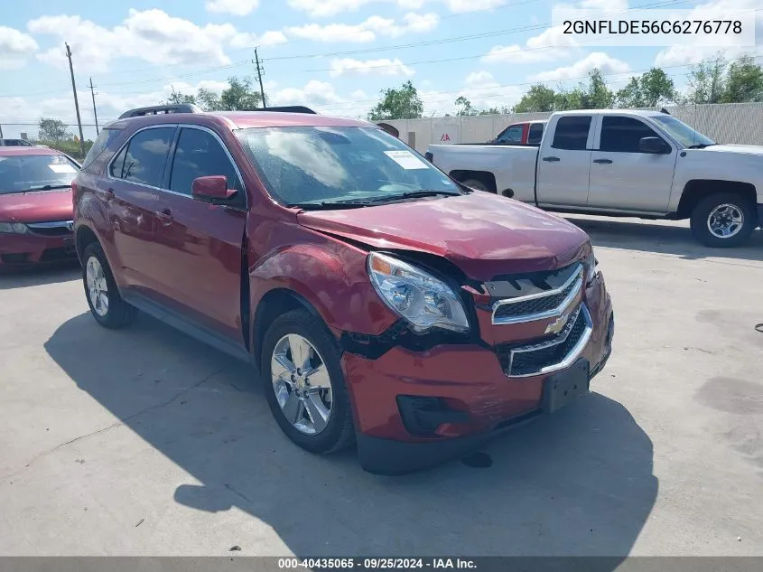 2GNFLDE56C6276778 2012 Chevrolet Equinox 1Lt