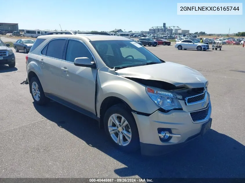 2012 Chevrolet Equinox 2Lt VIN: 2GNFLNEKXC6165744 Lot: 40445887