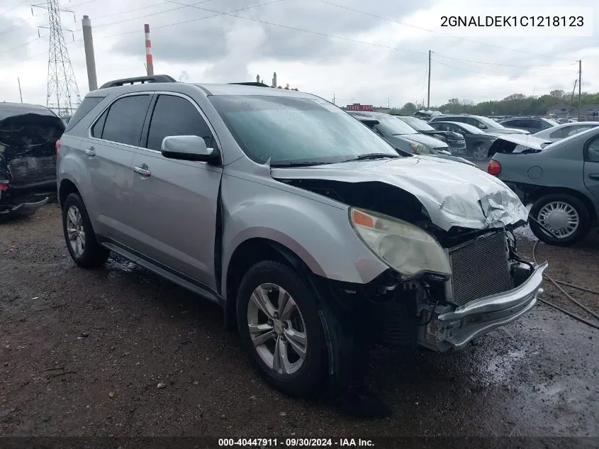 2GNALDEK1C1218123 2012 Chevrolet Equinox 1Lt