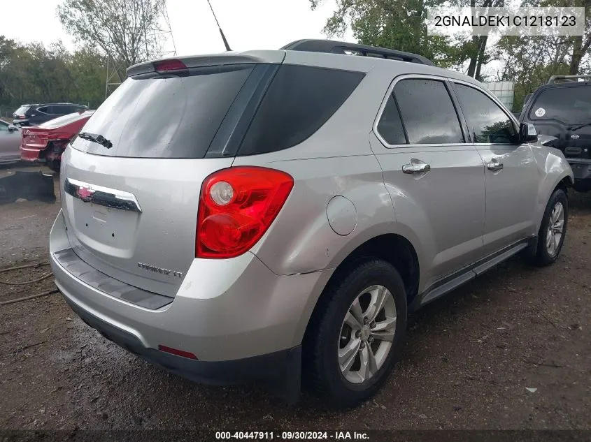 2GNALDEK1C1218123 2012 Chevrolet Equinox 1Lt