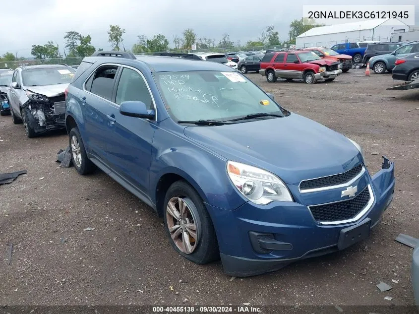 2GNALDEK3C6121945 2012 Chevrolet Equinox 1Lt