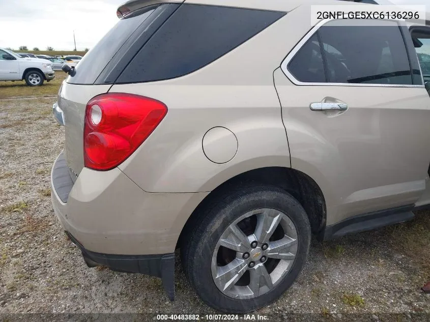 2GNFLGE5XC6136296 2012 Chevrolet Equinox Ltz