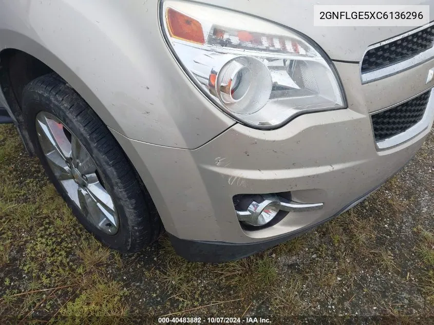 2GNFLGE5XC6136296 2012 Chevrolet Equinox Ltz