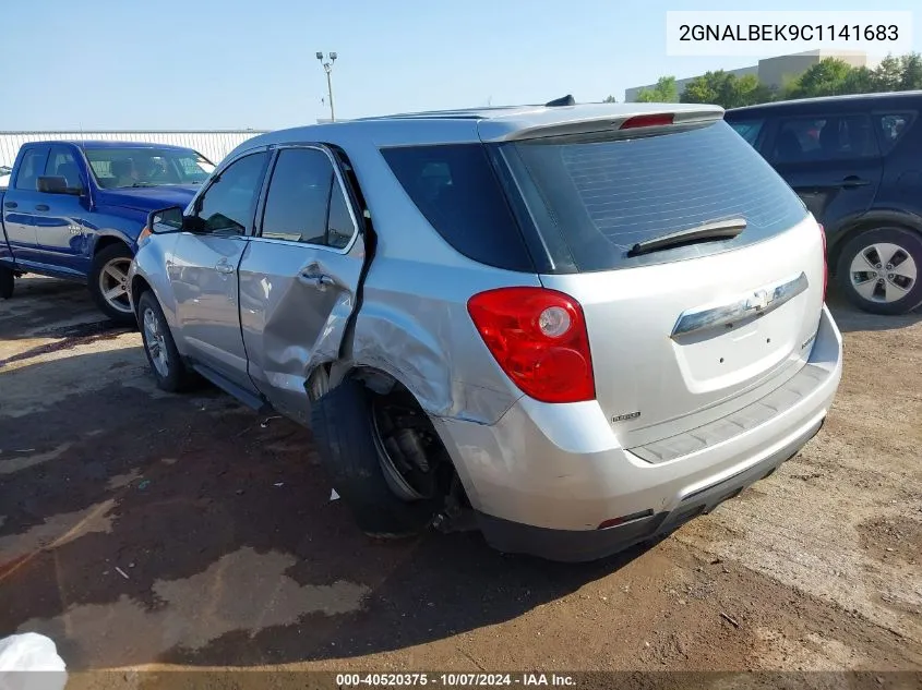 2GNALBEK9C1141683 2012 Chevrolet Equinox Ls