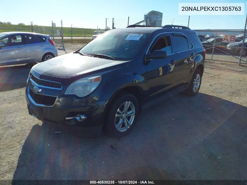 2012 Chevrolet Equinox 2Lt VIN: 2GNALPEKXC1305763 Lot: 40530235