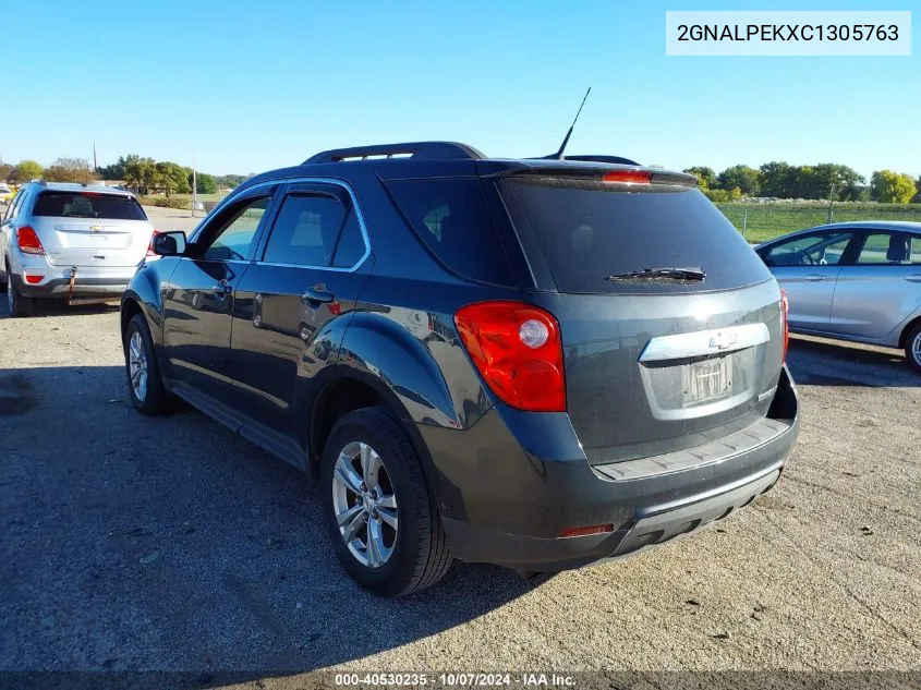 2012 Chevrolet Equinox 2Lt VIN: 2GNALPEKXC1305763 Lot: 40530235