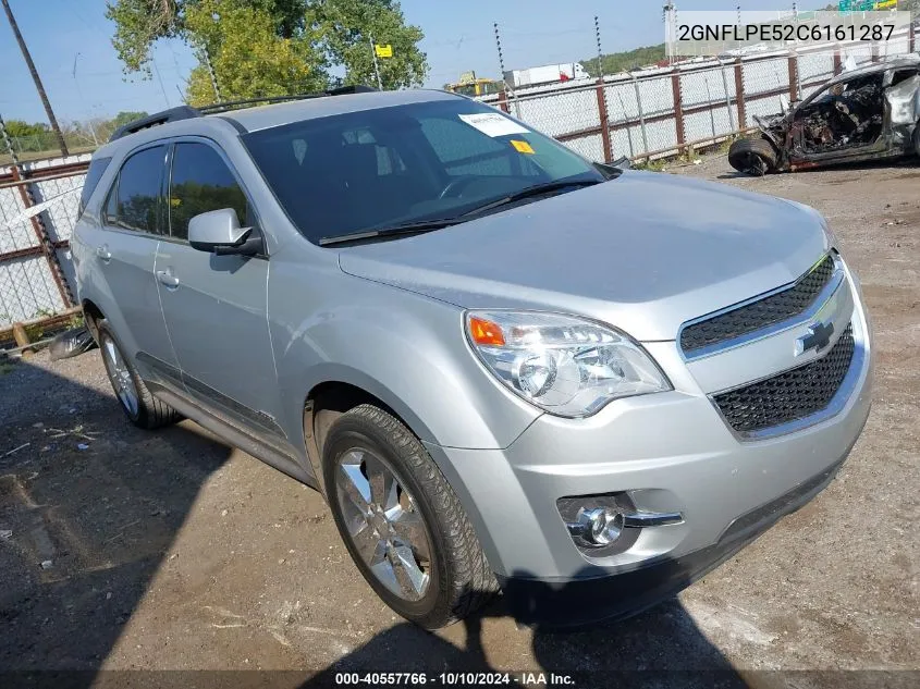 2012 Chevrolet Equinox 2Lt VIN: 2GNFLPE52C6161287 Lot: 40557766