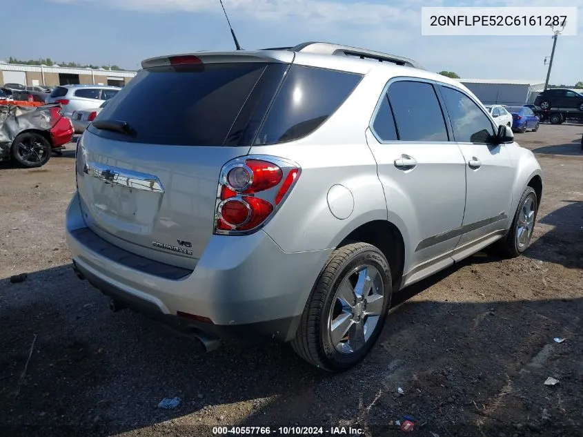 2012 Chevrolet Equinox 2Lt VIN: 2GNFLPE52C6161287 Lot: 40557766