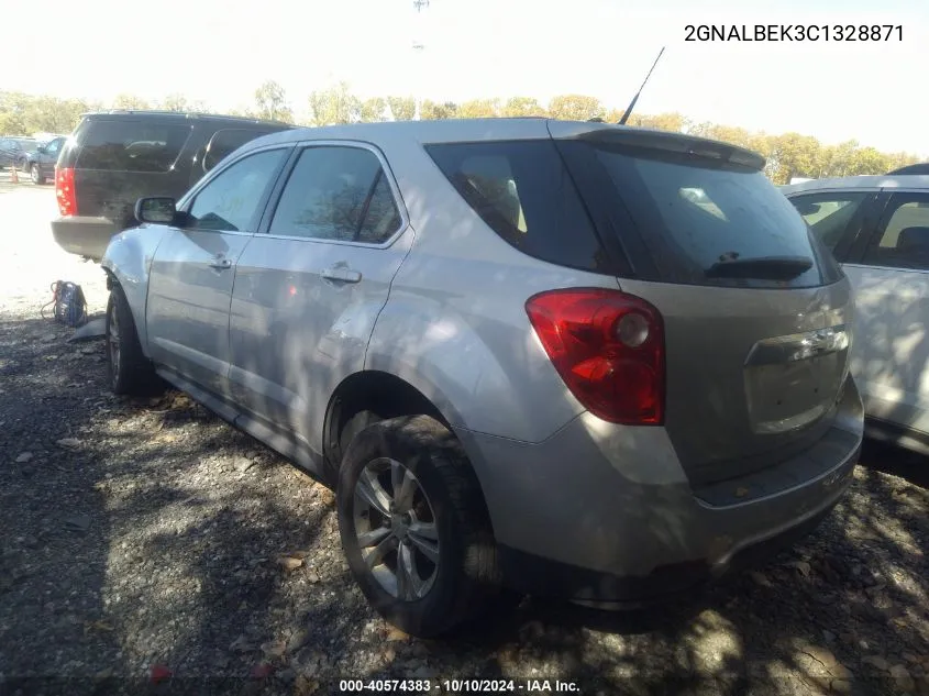 2012 Chevrolet Equinox Ls VIN: 2GNALBEK3C1328871 Lot: 40574383