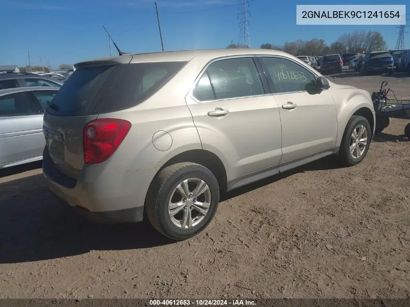 2GNALBEK9C1241654 2012 Chevrolet Equinox Ls