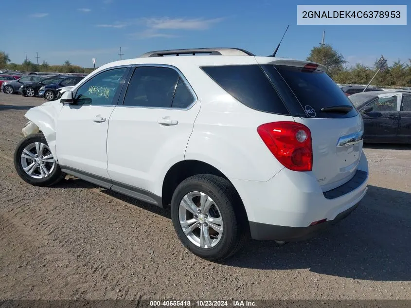 2GNALDEK4C6378953 2012 Chevrolet Equinox 1Lt