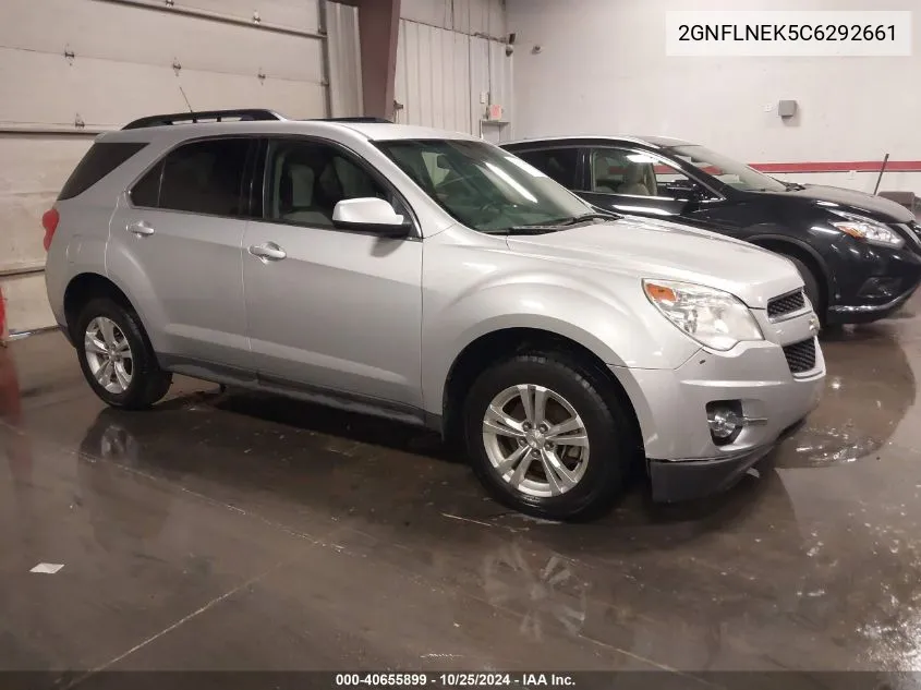 2012 Chevrolet Equinox 2Lt VIN: 2GNFLNEK5C6292661 Lot: 40655899