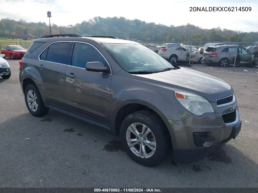 2GNALDEKXC6214509 2012 Chevrolet Equinox 1Lt