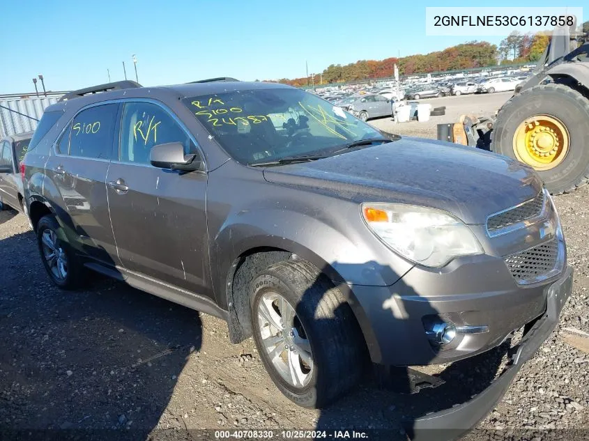 2GNFLNE53C6137858 2012 Chevrolet Equinox 2Lt