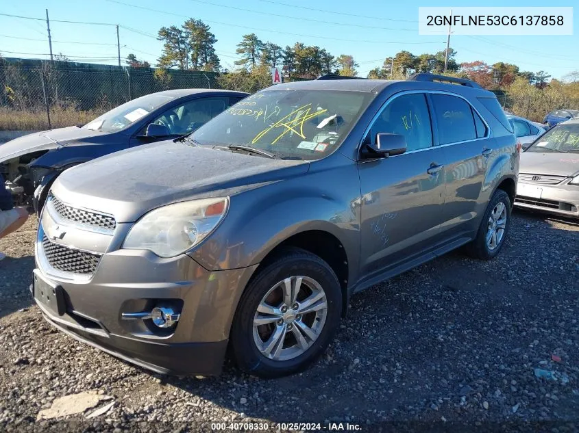 2012 Chevrolet Equinox 2Lt VIN: 2GNFLNE53C6137858 Lot: 40708330