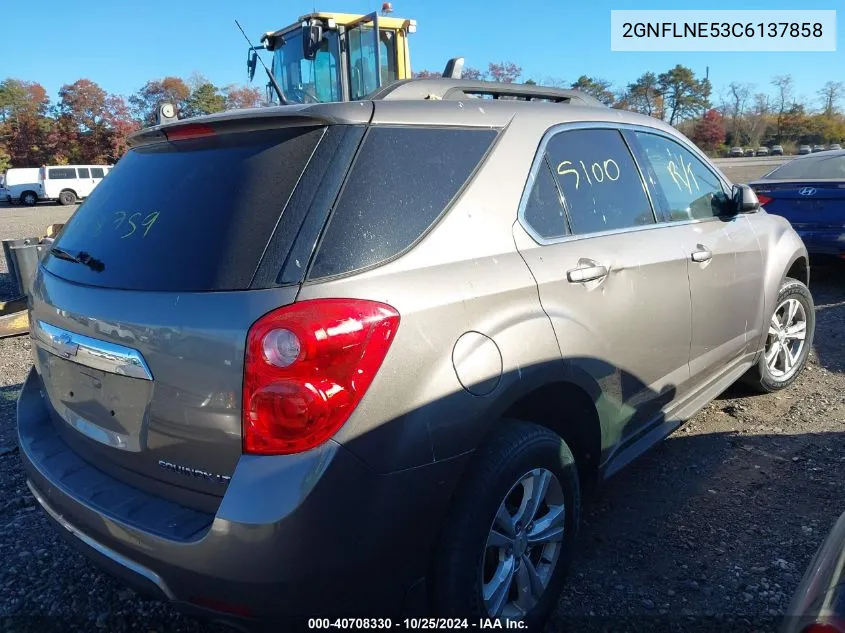 2GNFLNE53C6137858 2012 Chevrolet Equinox 2Lt