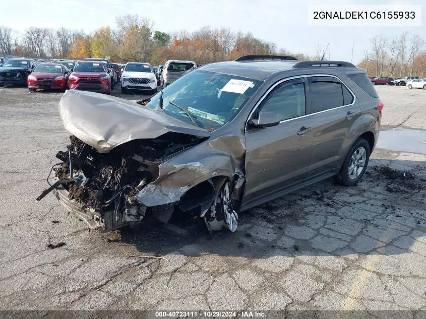 2GNALDEK1C6155933 2012 Chevrolet Equinox 1Lt