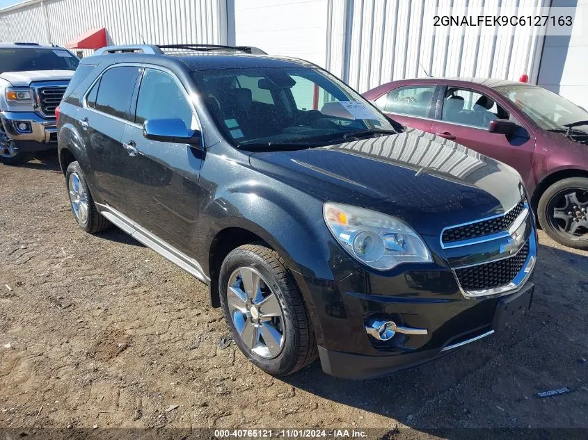 2012 Chevrolet Equinox Ltz VIN: 2GNALFEK9C6127163 Lot: 40765121