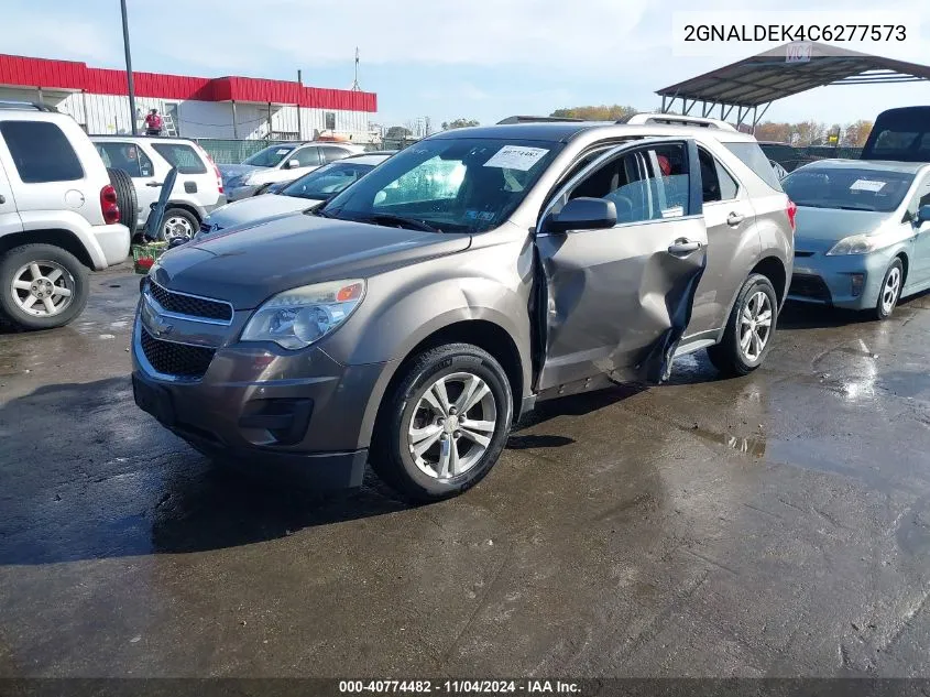 2012 Chevrolet Equinox 1Lt VIN: 2GNALDEK4C6277573 Lot: 40774482