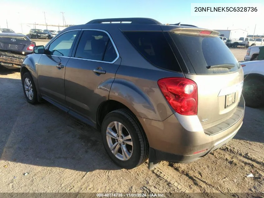 2012 Chevrolet Equinox 2Lt VIN: 2GNFLNEK5C6328736 Lot: 40774735