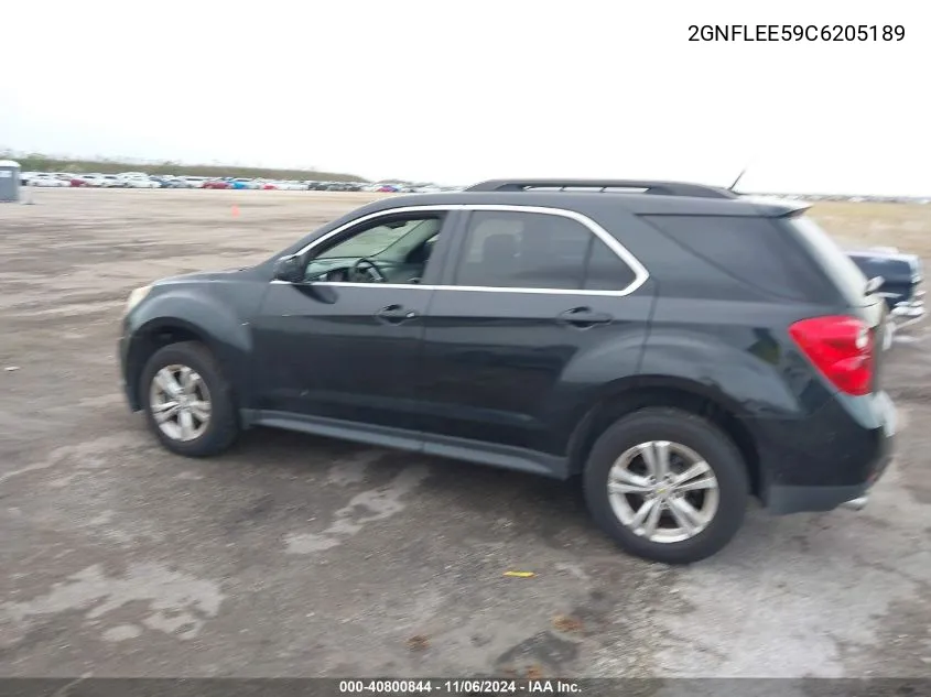 2012 Chevrolet Equinox 1Lt VIN: 2GNFLEE59C6205189 Lot: 40800844