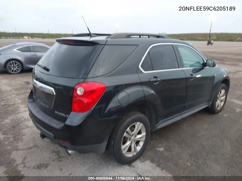 2012 Chevrolet Equinox 1Lt VIN: 2GNFLEE59C6205189 Lot: 40800844