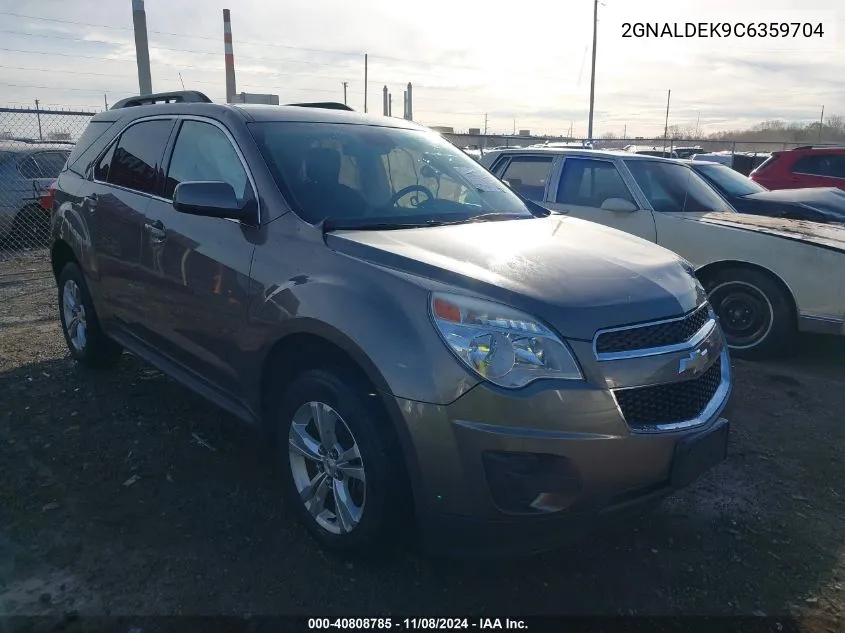 2012 Chevrolet Equinox 1Lt VIN: 2GNALDEK9C6359704 Lot: 40808785