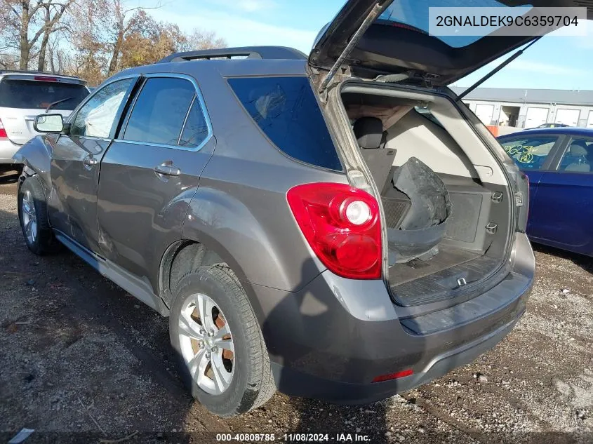 2012 Chevrolet Equinox 1Lt VIN: 2GNALDEK9C6359704 Lot: 40808785