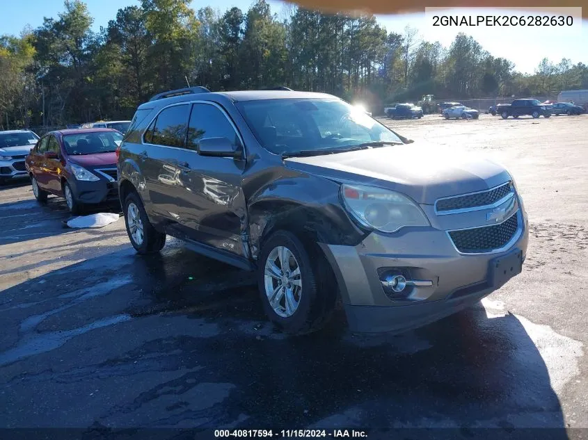 2012 Chevrolet Equinox 2Lt VIN: 2GNALPEK2C6282630 Lot: 40817594