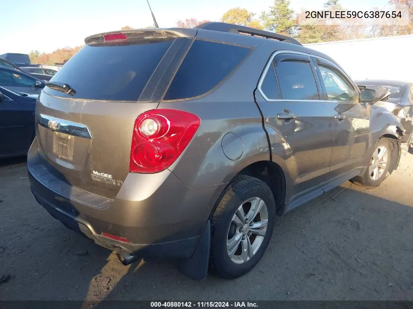 2012 Chevrolet Equinox 1Lt VIN: 2GNFLEE59C6387654 Lot: 40880142