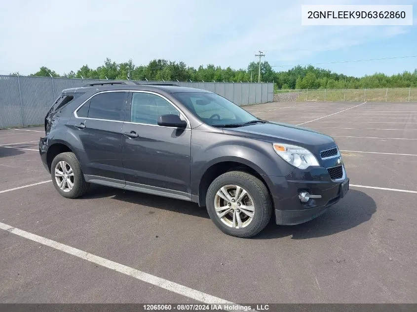 2013 Chevrolet Equinox VIN: 2GNFLEEK9D6362860 Lot: 12065060