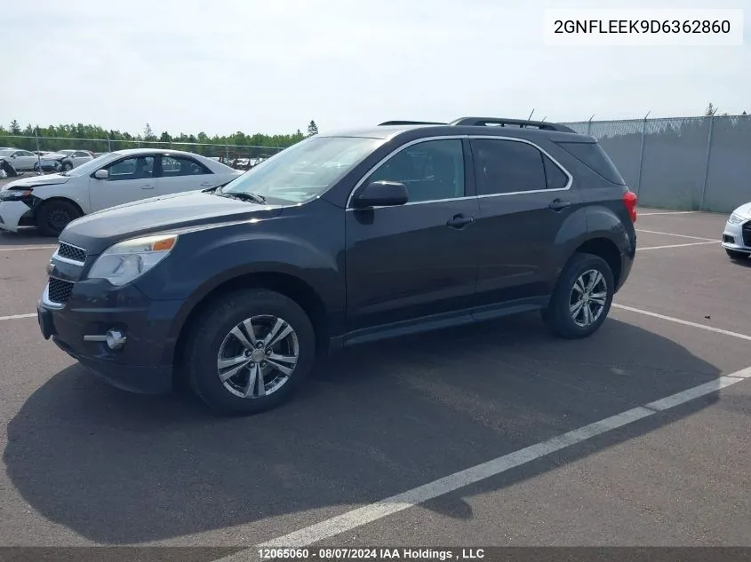 2013 Chevrolet Equinox VIN: 2GNFLEEK9D6362860 Lot: 12065060