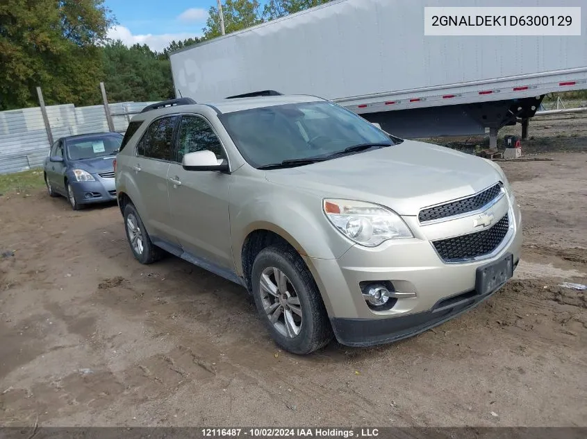 2GNALDEK1D6300129 2013 Chevrolet Equinox