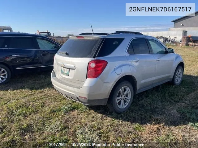 2GNFLNEK7D6167517 2013 Chevrolet Equinox Lt