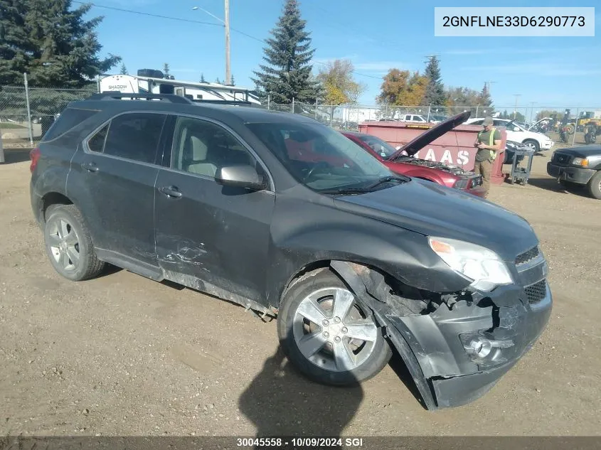 2013 Chevrolet Equinox Lt VIN: 2GNFLNE33D6290773 Lot: 30045558