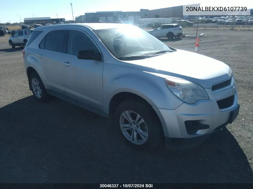 2GNALBEKXD6107739 2013 Chevrolet Equinox Ls