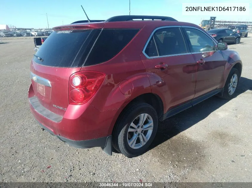 2GNFLNEK1D6417186 2013 Chevrolet Equinox Lt